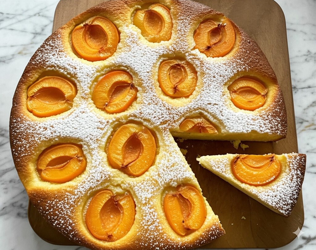 Le Moelleux aux Amandes et Abricots Rôtis au Miel de Lavande